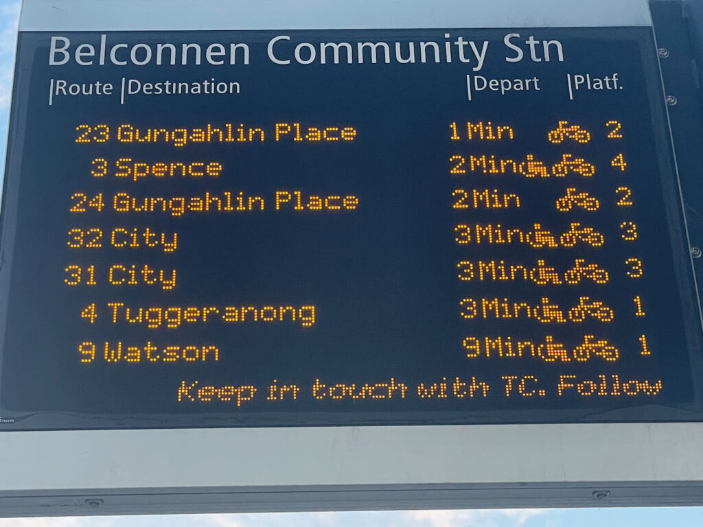  Belconnen Community Station – Bus Interchange